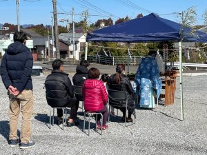 【スタッフブログ】地鎮祭を行いました