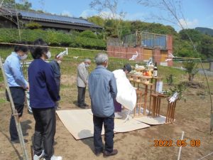 【スタッフブログ】K様邸　地鎮祭を行いました