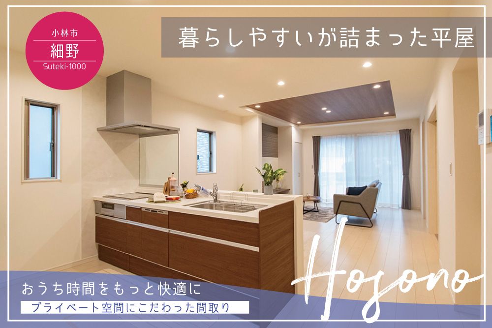 【小林市】細野西中平屋建モデル