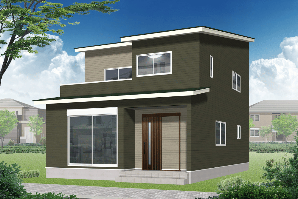 【延岡市】長浜町1丁目東2階建モデル