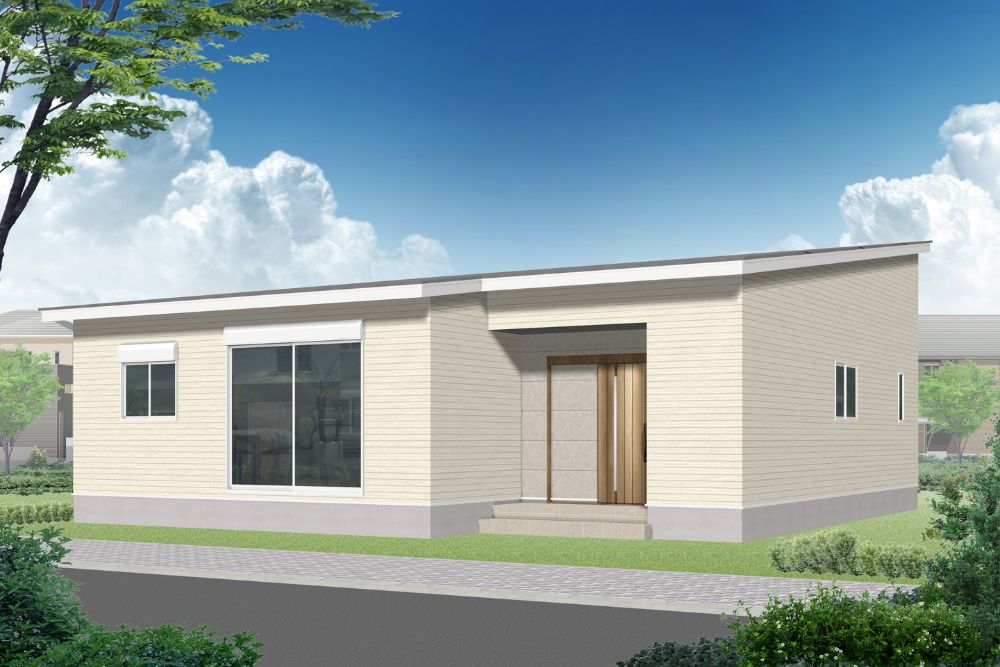 【宮崎北佐土原店】西都石貫平屋建モデル