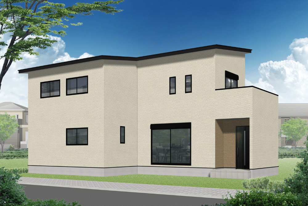 【日向店】曽根町2丁目南2階建モデル
