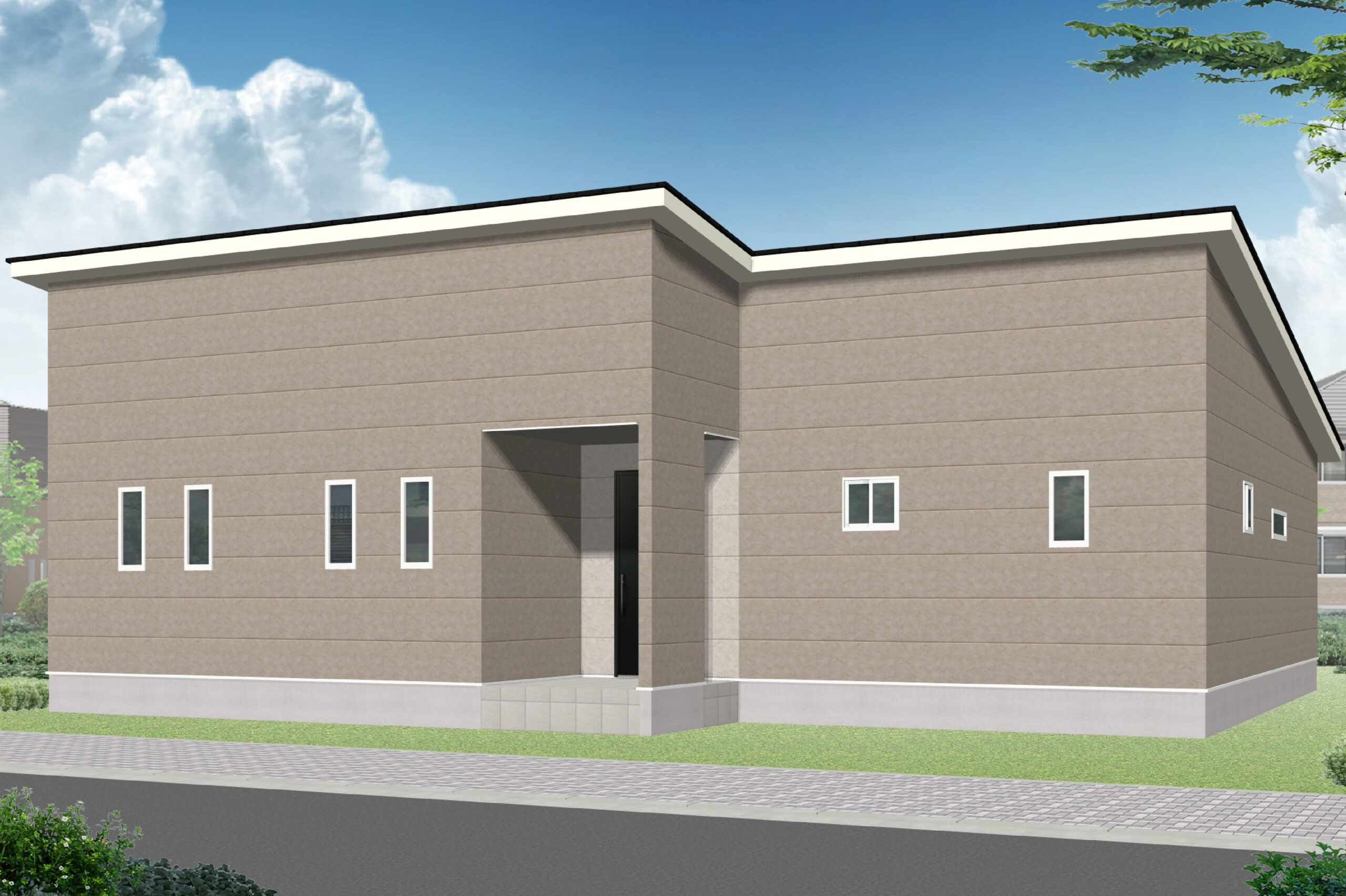 【延岡市】浜砂北道路東平屋建モデル