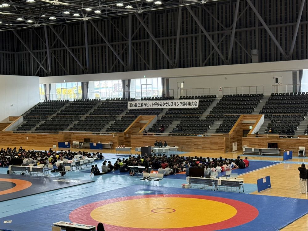 【社長ブログ】久留米遠征 〜3月7日・8日 息子のレスリング大会