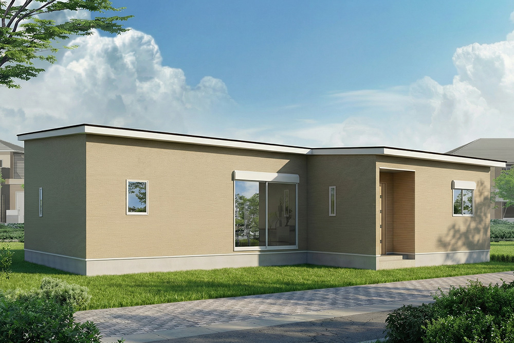 【宮崎店】希望ヶ丘3丁目角地平屋建モデル